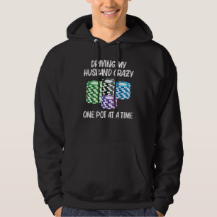 Poker Designs For Men Dad Casino Card Game Players Hoodie