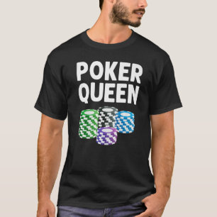 Poker Designs For Men Dad Casino Card Game Players T-Shirt
