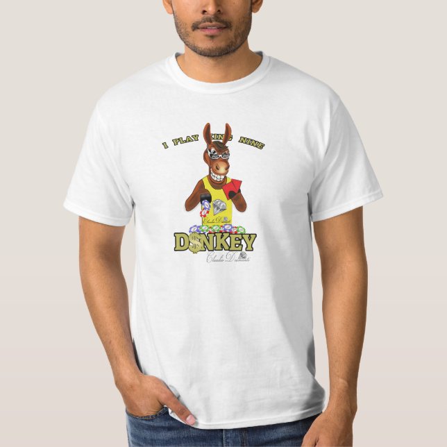 Poker donkey T-Shirt (Front)