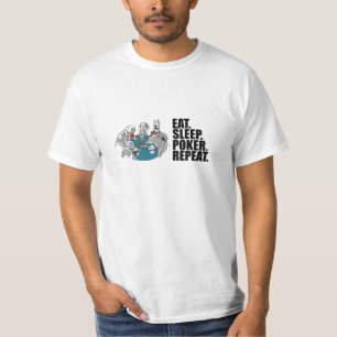 Poker - Eat. Sleep. Poker. Repeat. T-Shirt