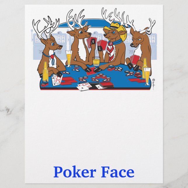Poker Face Deer (Front)