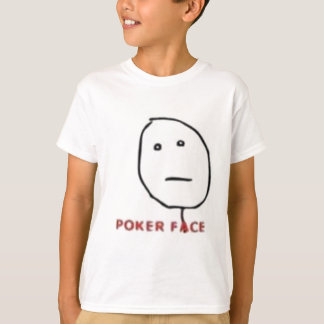 Poker Face Rage Comic T-Shirt