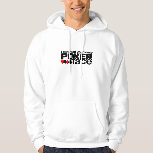 Poker Face shirt - choose style & colour (Front)