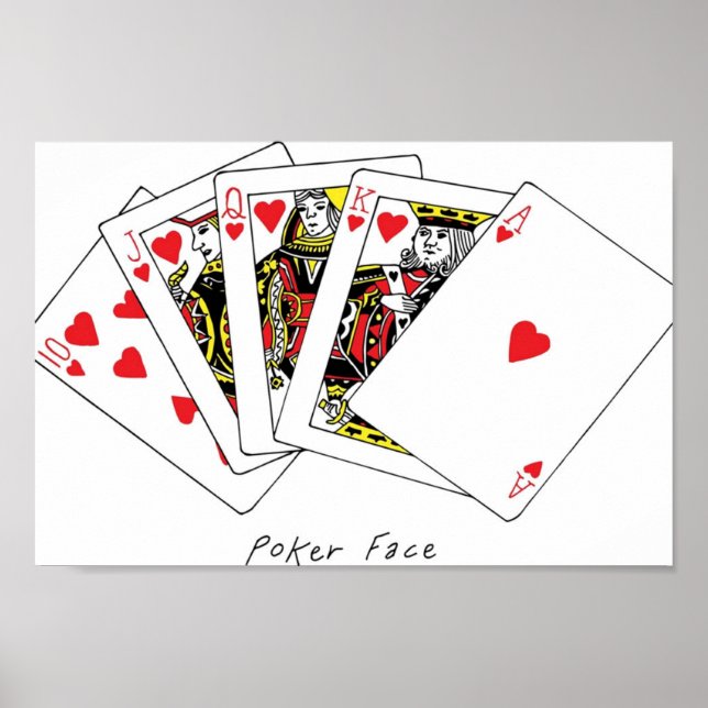 Poker Face The Royal Flush Poster (Front)