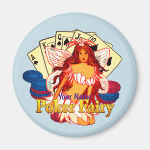 Poker Fairy   Magnet