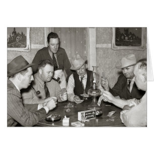 Poker Game, 1939