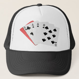 Poker Hands - Dead Man's Hand Trucker Hat