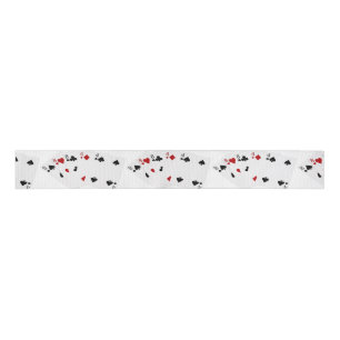 Poker Hands - Full House - Eight and Four Grosgrain Ribbon