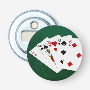 Poker Hands - High Card - Ace Bottle Opener