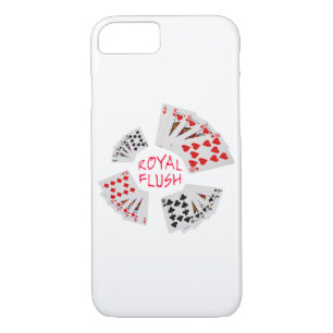 Poker Hands - Royal Flush iPhone 8/7 Case