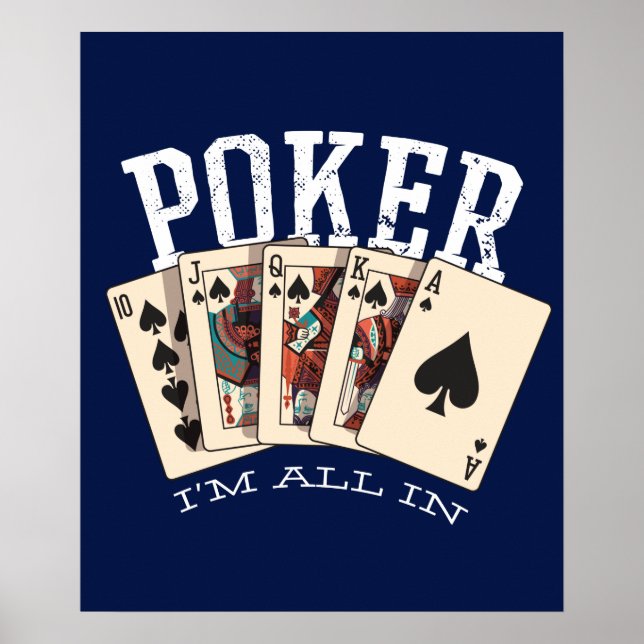Poker Im All In Poster (Front)
