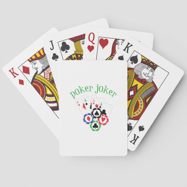 Poker Joker Playing Cards (Back)