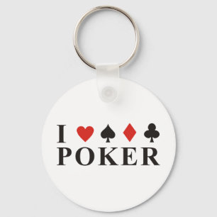 Poker Key Ring