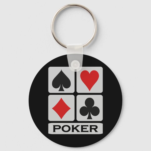 Poker keychain (Front)