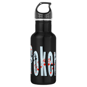 Poker, Logo, 532 Ml Water Bottle
