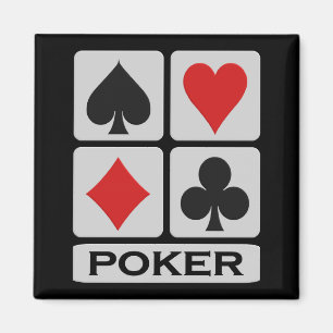Poker magnet