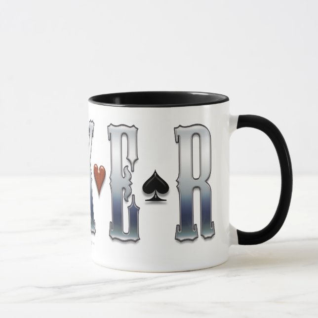 Poker mug (Right)
