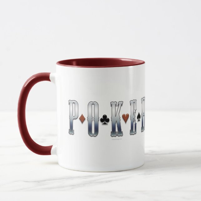 Poker Mug (Left)