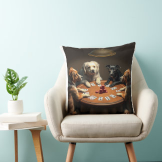 poker night cushion