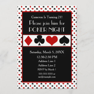Poker Night   Poker Theme   Card Suits