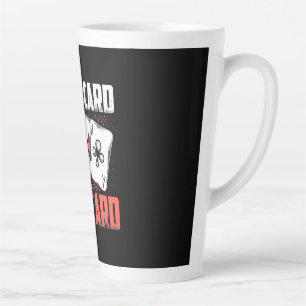 Poker Pick A Card Any Card Latte Mug