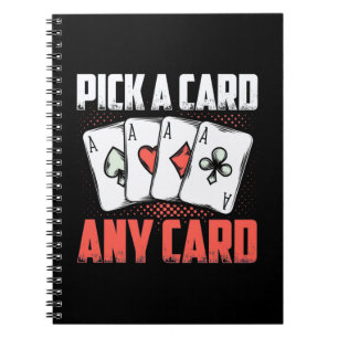 Poker Pick A Card Any Card Notebook