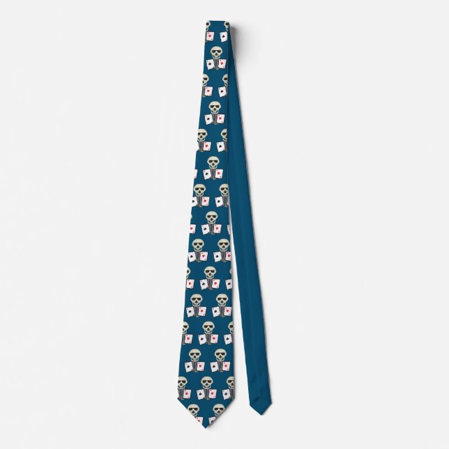 Poker Player Aces Tie (Front)