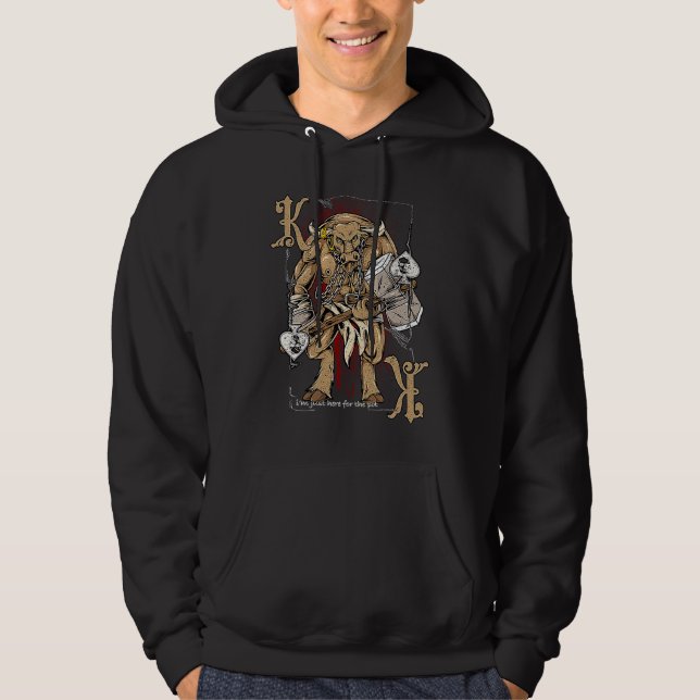 Poker Player Apparel Casino And Card Gambling Hoodie (Front)