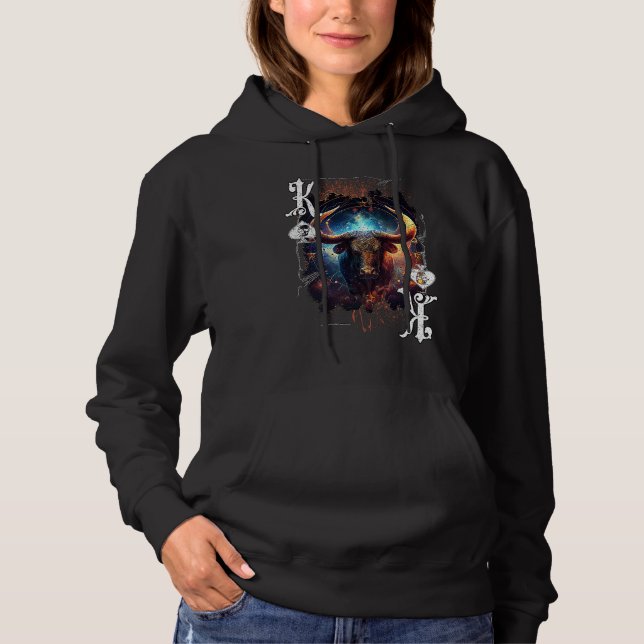 Poker Player Apparel Zodiac Sign Edition Taurus Hoodie (Front)