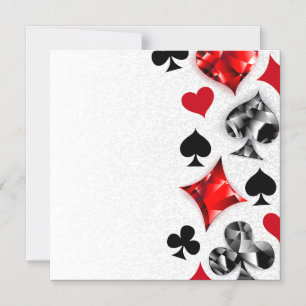Poker Player Gambler Playing Card Suits Las Vegas