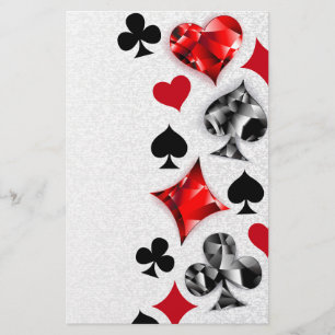 Poker Player Gambler Playing Card Suits Las Vegas