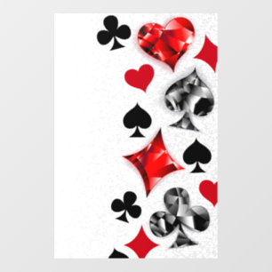 Poker Player Gambler Playing Card Suits Las Vegas