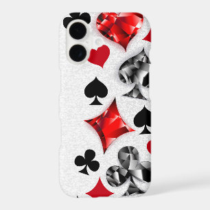 Poker Player Gambler Playing Card Suits Las Vegas