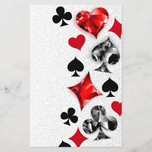 Poker Player Gambler Playing Card Suits Las Vegas