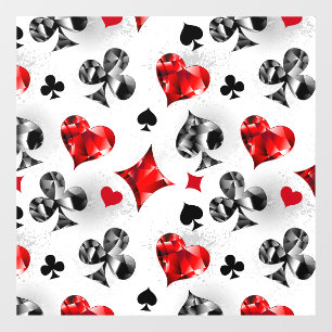 Poker Player Gambler Playing Card Suits Las Vegas