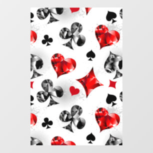 Poker Player Gambler Playing Card Suits Las Vegas
