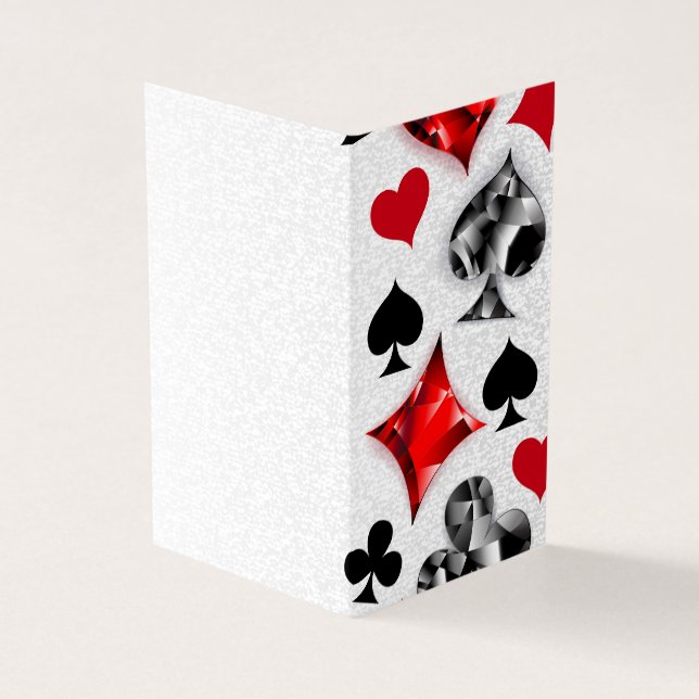 Poker Player Gambler Playing Card Suits Las Vegas (Outside)