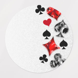 Poker Player Gambler Playing Card Suits Las Vegas