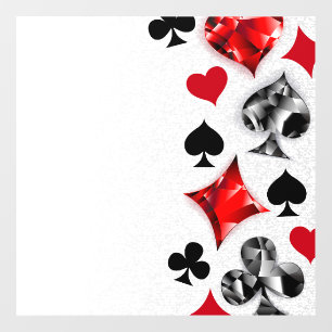 Poker Player Gambler Playing Card Suits Las Vegas