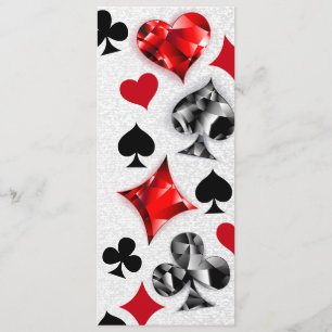 Poker Player Gambler Playing Card Suits Las Vegas