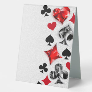 Poker Player Gambler Playing Card Suits Las Vegas