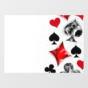 Poker Player Gambler Playing Card Suits Las Vegas