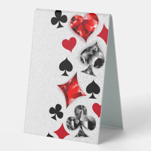 Poker Player Gambler Playing Card Suits Las Vegas