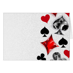 Poker Player Gambler Playing Card Suits Las Vegas