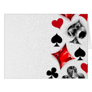 Poker Player Gambler Playing Card Suits Las Vegas