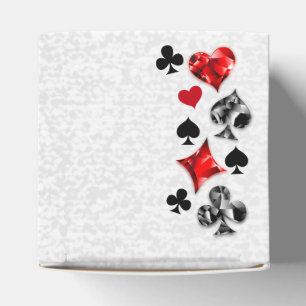 Poker Player Gambler Playing Card Suits Las Vegas Favour Box