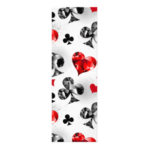 Poker Player Gambler Playing Card Suits Las Vegas Photo Print