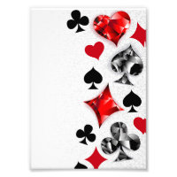 Poker Player Gambler Playing Card Suits Las Vegas