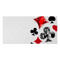 Poker Player Gambler Playing Card Suits Las Vegas