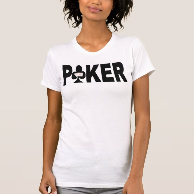 POKER Player Ladies Camisole T-Shirt (Front)